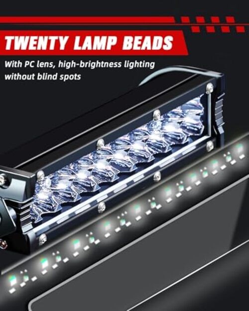 MX650 Headlight, 60W 2500LM Universal [Advanced Ver.] With Waterproof Switch