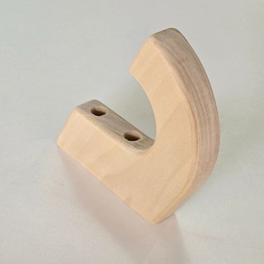 Solid Wood Wall Hooks | Ash