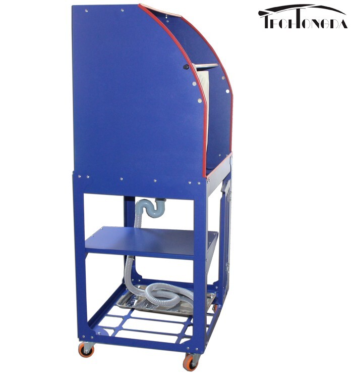 Vertical Type Screen Printing Washout Tank with Backlighting&Wheels Quick Clean