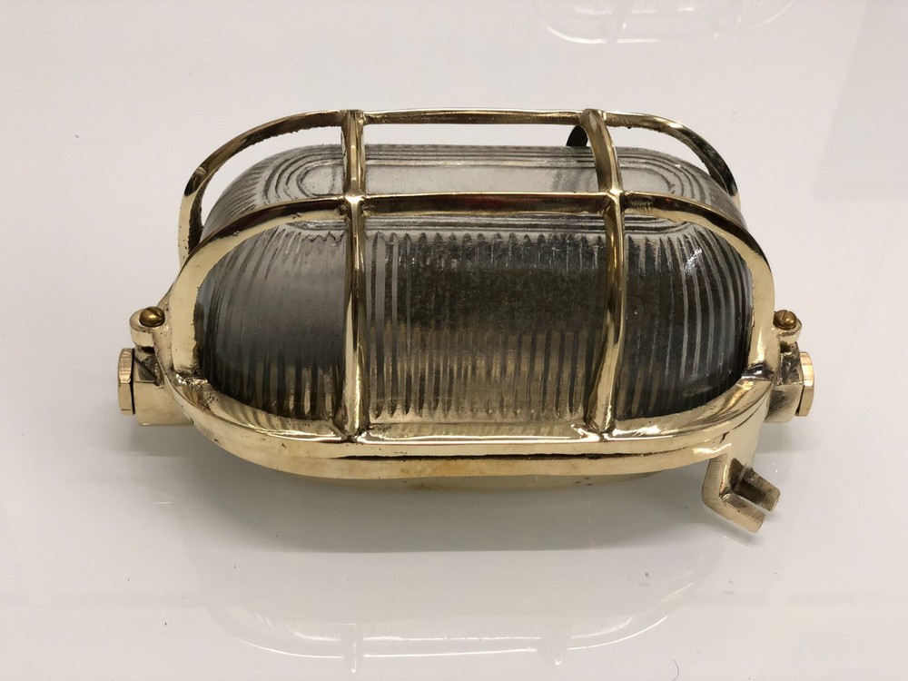 Nautical Marine Solid Brass Cover Lights – Ceiling & Wall Mount Design Fixture