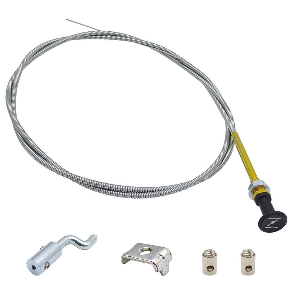 YGQ Universal Push Pull Choke Control Cable 63 inch Inner 60 Conduit...