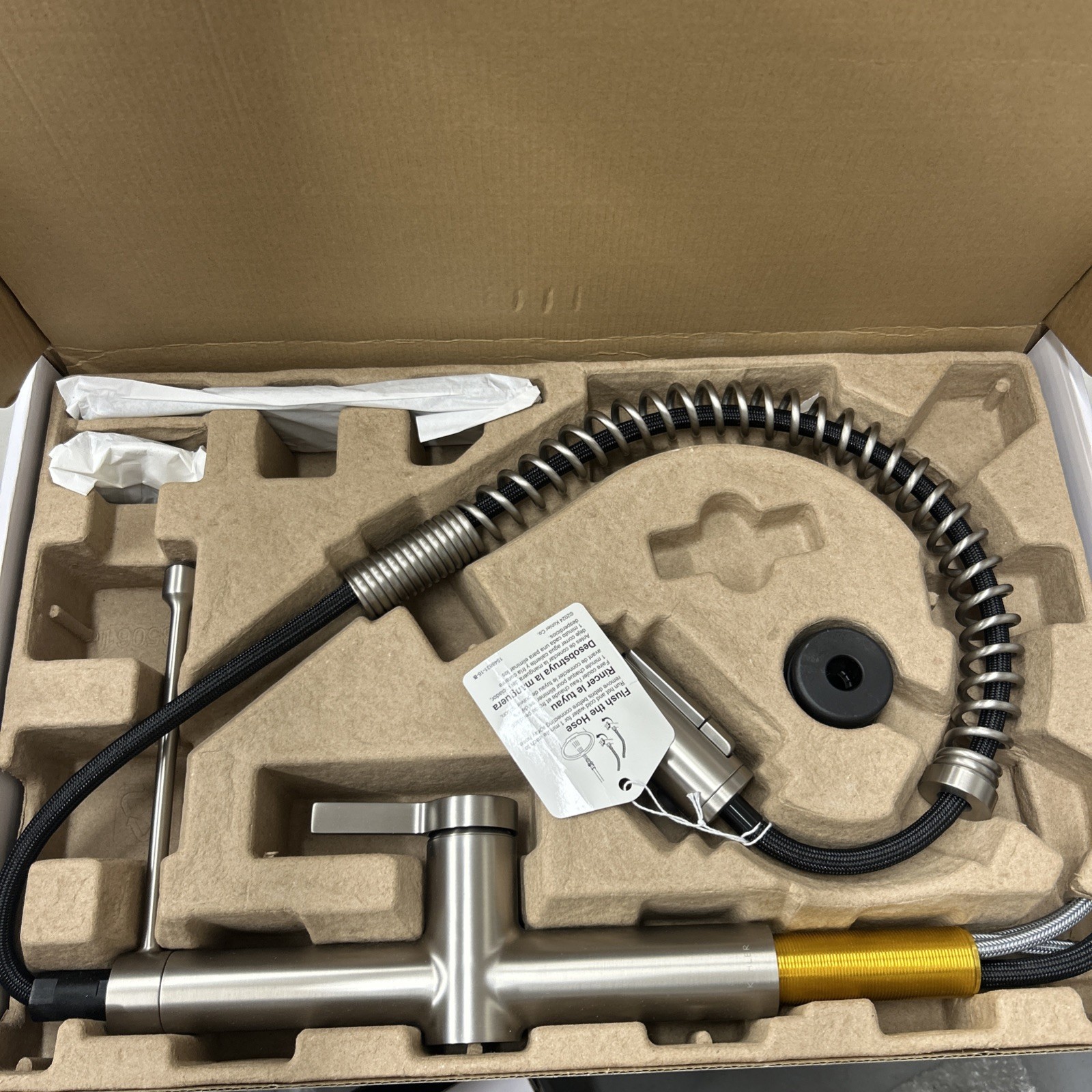 Kohler Haku Semi-Professional Pull-down Kitchen Faucet Stainless Finish