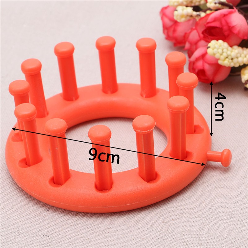 Circular Knitter Knitting Loom Needle Hook Sweater Hat Wool Making Craft Tool