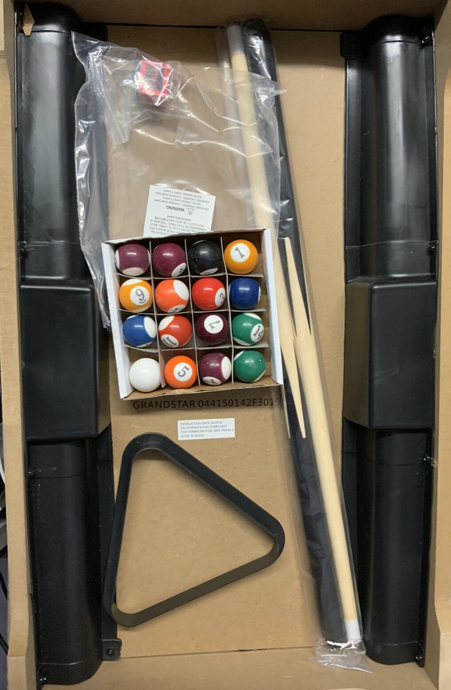 🧷 BUXTON Mini TABLETOP BILLIARD 🆕 Distressed Box,