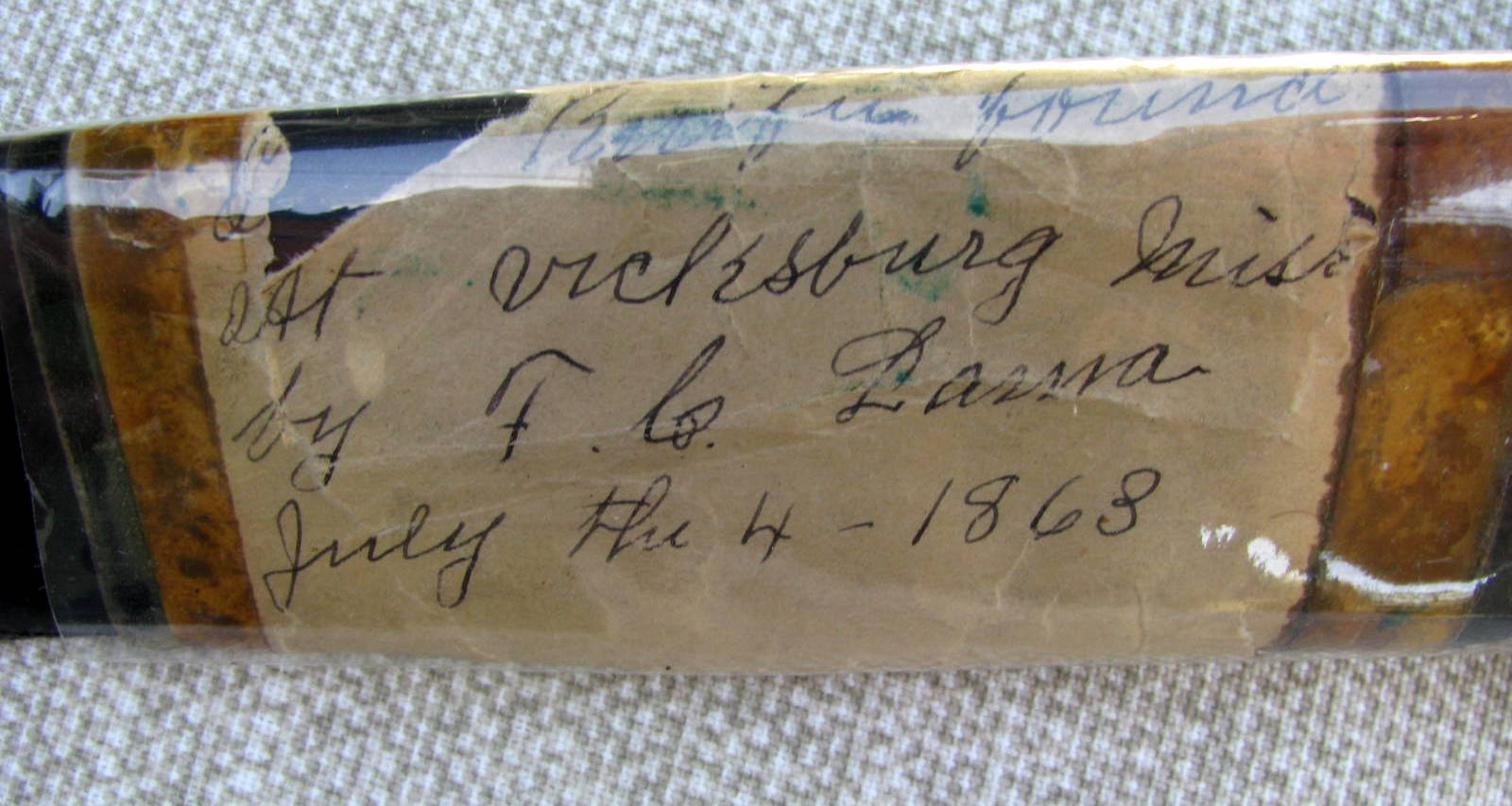 IXL 9 INCH STAG CIVIL WAR SIEGE OF VICKSBURG MISS. JULY 4,1863 BOWIE KNIFE