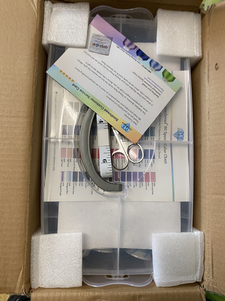 Simthread 80 Madeira Colors 500m Each Spool Polyester Embroidery Machine Thread