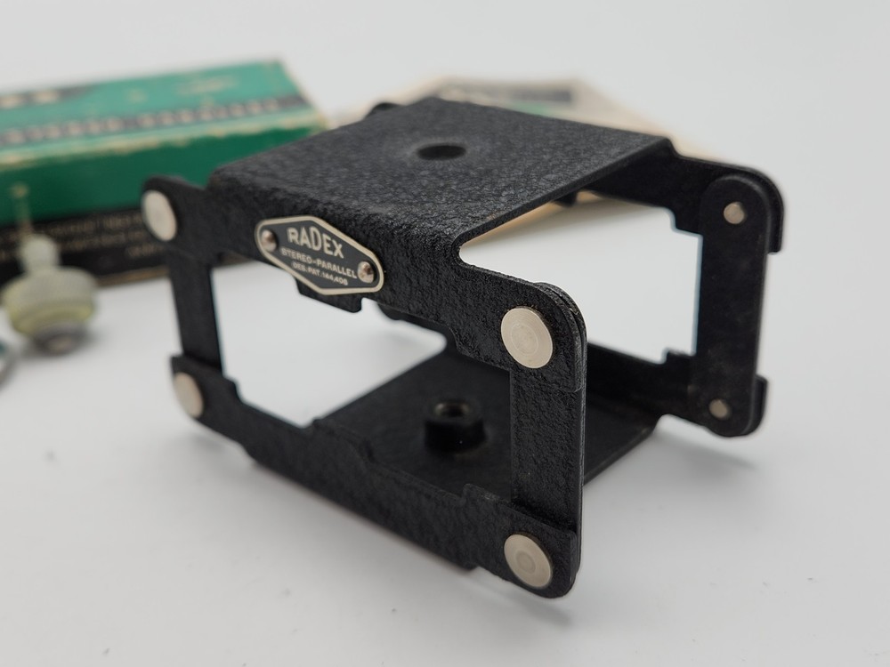 Radex 3rd Dimension Stereo Parallel Tripod Attachment Bracket 3D Photography