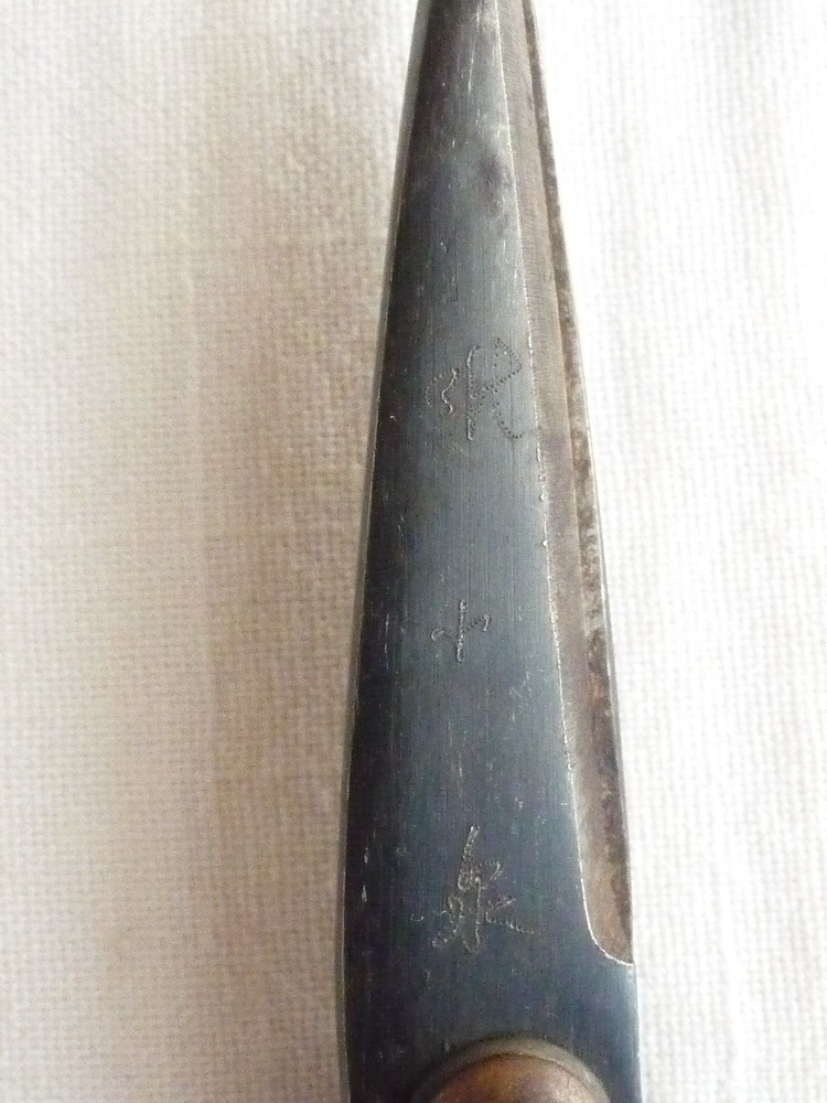 Vintage Forged Signed Bonsai Scissors