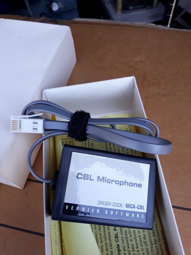 Vernier Software Microphone For CBL MCA-CBL