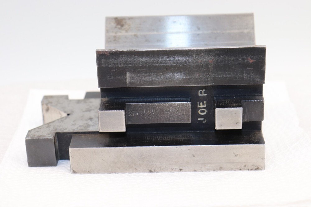 MACHINIST LATHE MILL Tool Maker Fishtail V Block