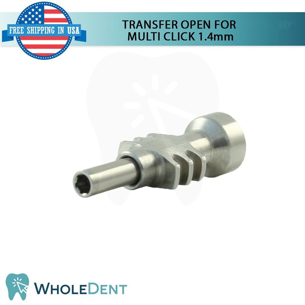 1X Impression Coping Open Tray Transfer For Multi Unit 1.4mm System Abutment