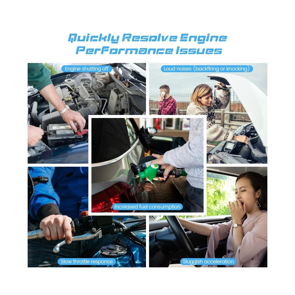 Throttle Position Sensor Adjustment and Testing Tool, Includes All Adapters, ...