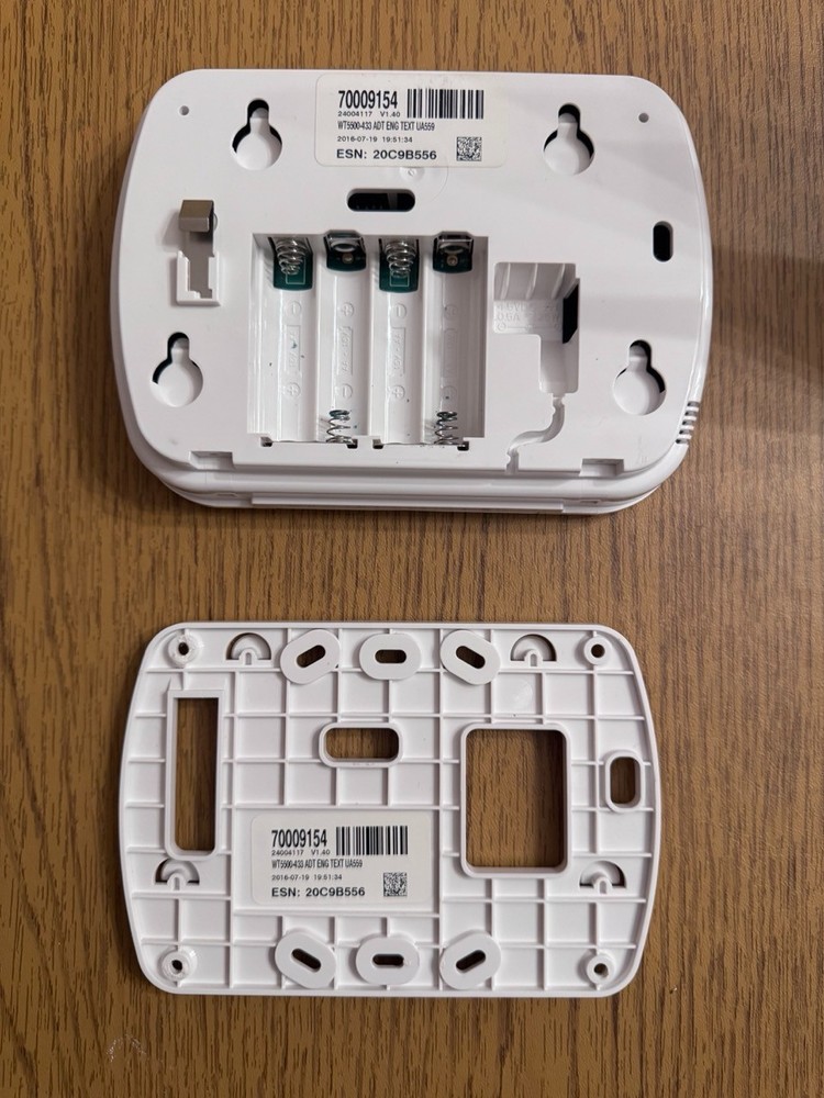 ADT Wire-free Keypad WT5500-433 Wireless