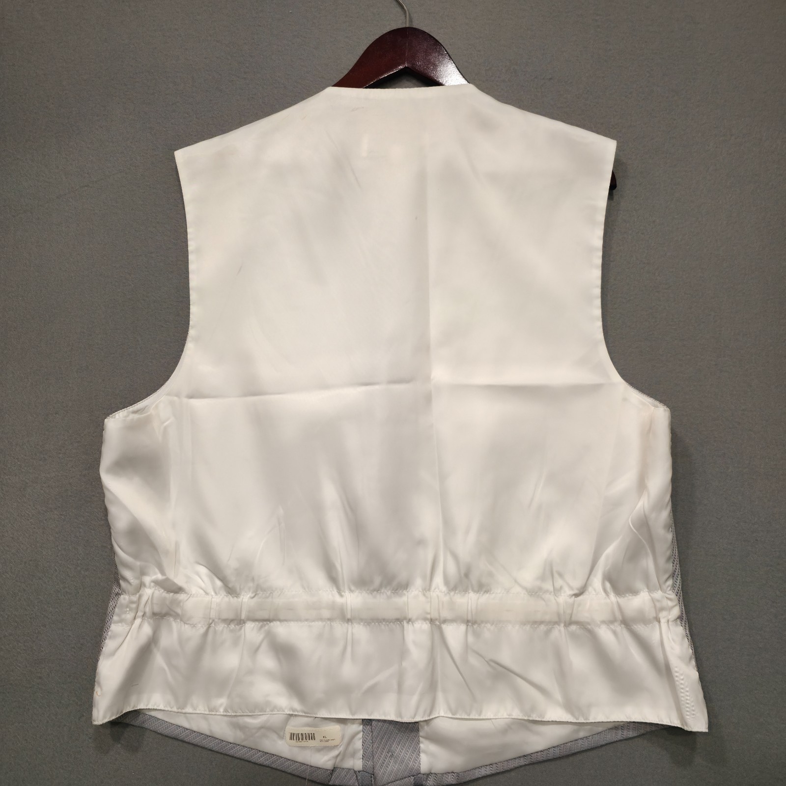 After Six Men's Gray Tuxedo Vest Size XL