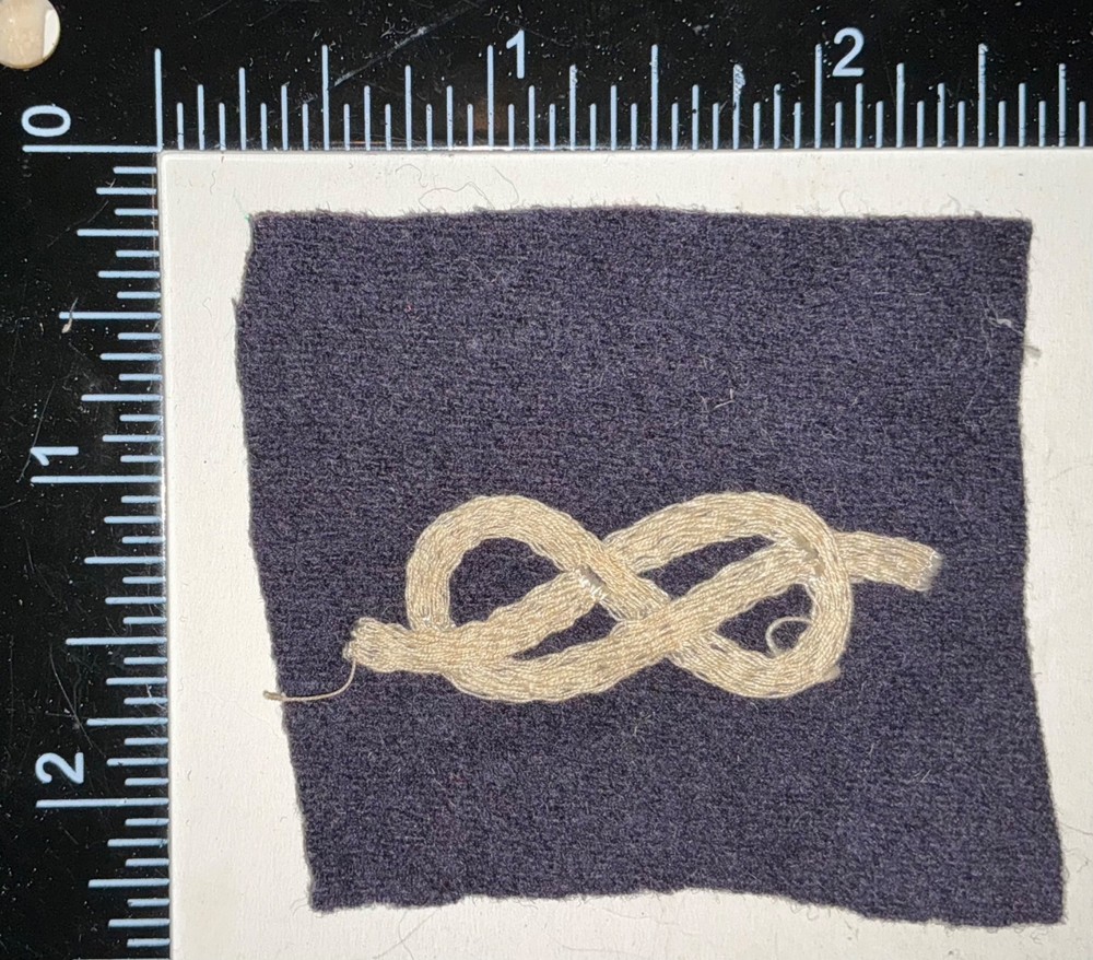 WWII USN US Navy Ex Apprentice Striker Distinguishing Mark Patch Rate