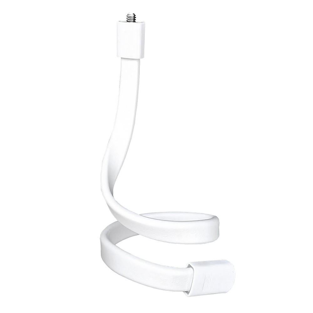 1/4'' White Flexible Twist Mount Base Bracket Accessories For Security Camera