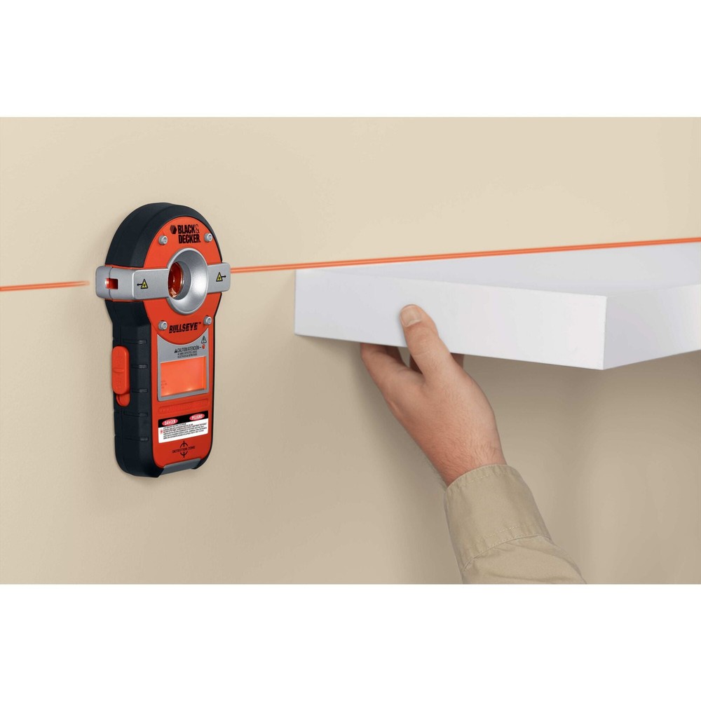 BLACK+DECKER Line Laser, Auto-Leveling With Stud Finder - BDL190S