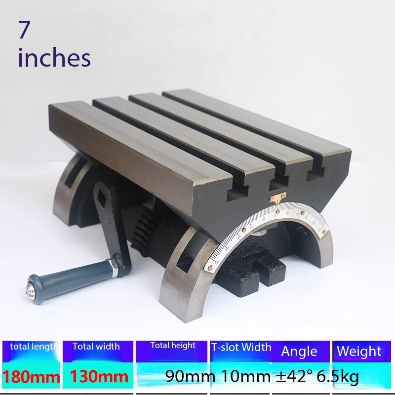 Adjustable Angle Workbench Tilting Workbench Milling Drilling Machines