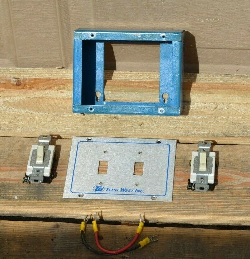 Tech West Dental Air Compressor Power Box (on/off) Switch ACL4D2