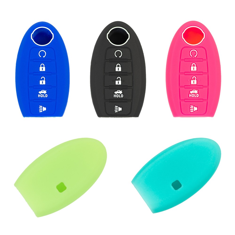 2007 - 2023 Fits Nissan Versa Note Versa Sedan Remote Key Chain Solid Cover