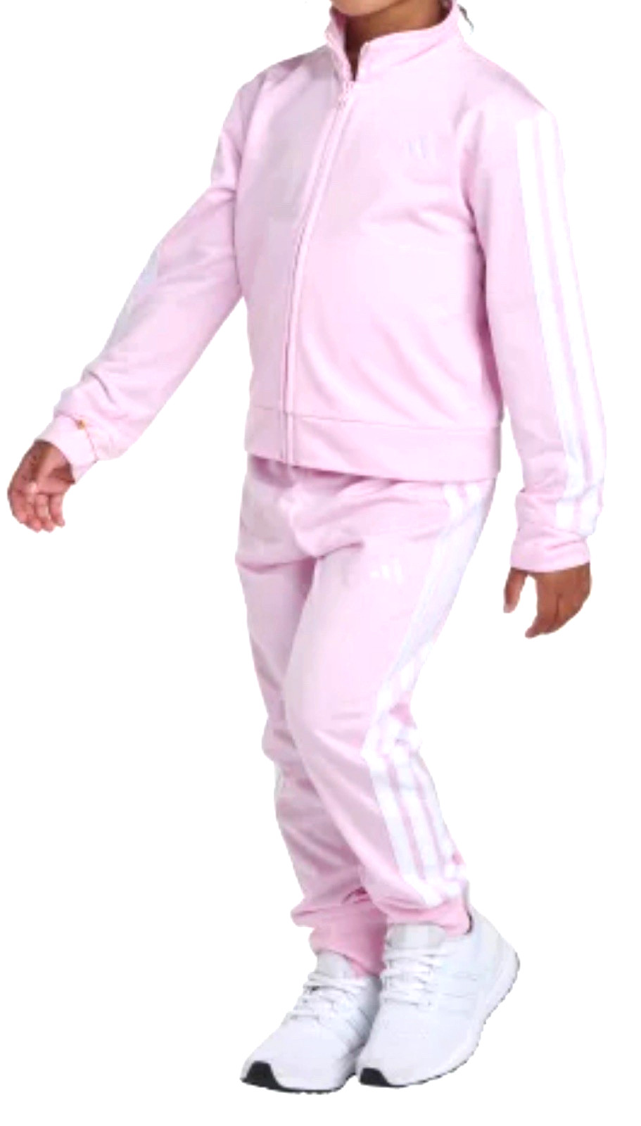 adidas Kids Jacket and Pants 2-piece set Pink Size 7