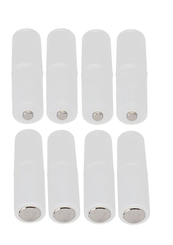 LampVPath (Pack of 8 AAA to AA Battery Adapter, Converter...