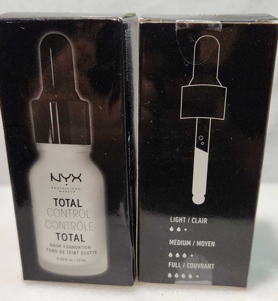 2- NYX Professional Makeup Total Control Drop Foundation-#TCDF03