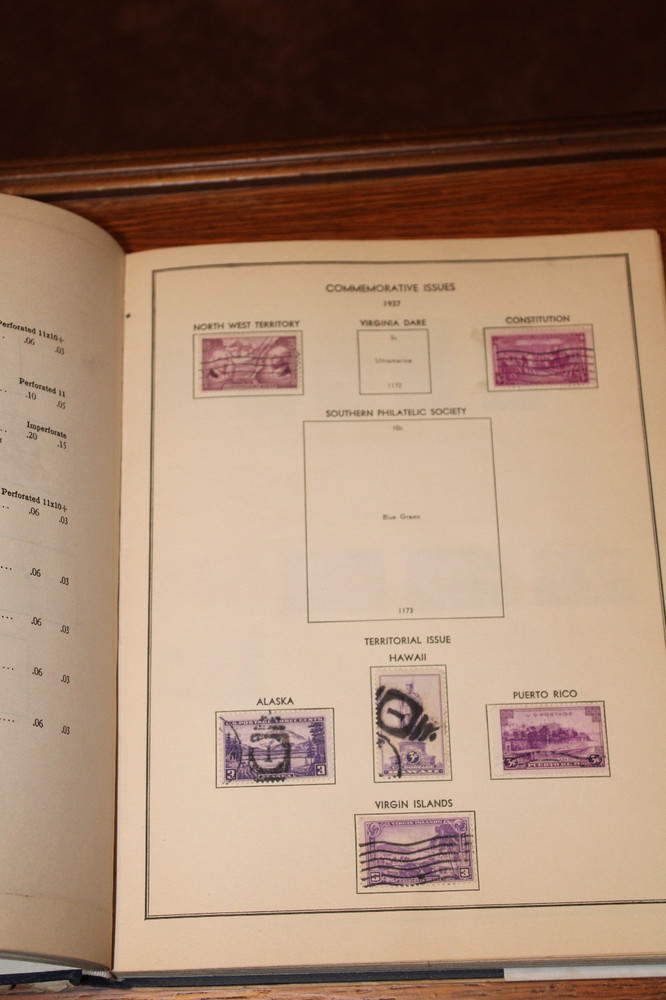 The United States Stamp Album John W. Nicklin 1938 Edition