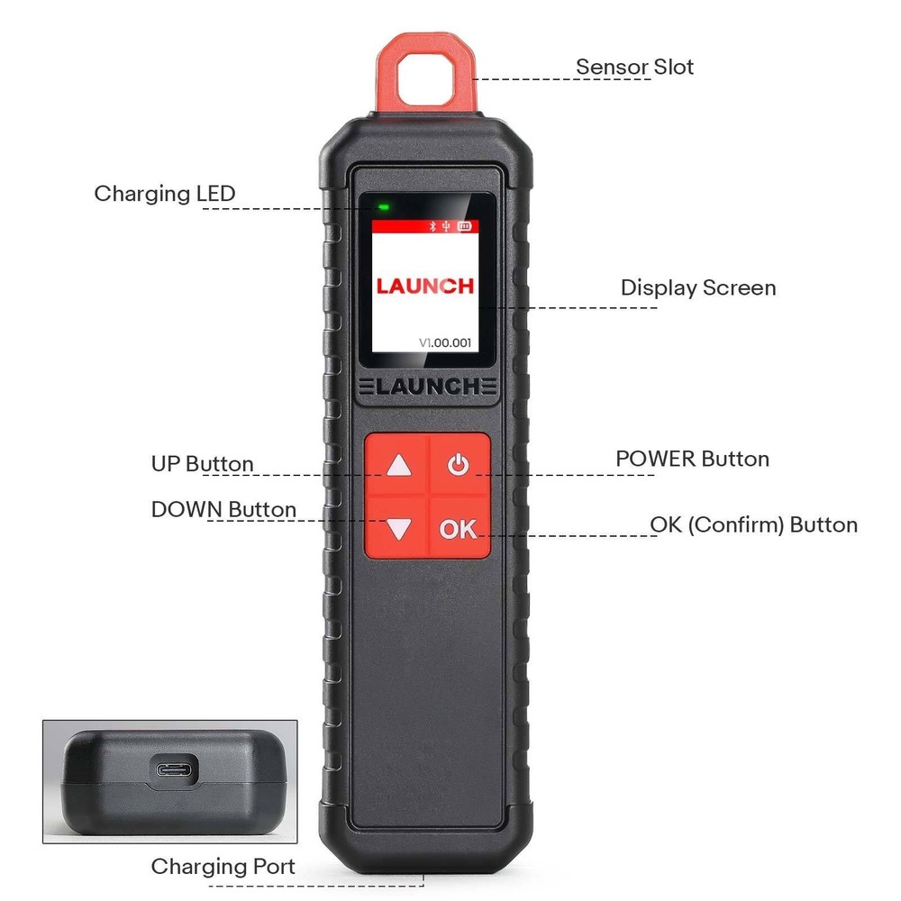 Launch X-431 i-TPMS TPMS Tire Pressure Detector Car Programmer TPMS Sensor Tool*