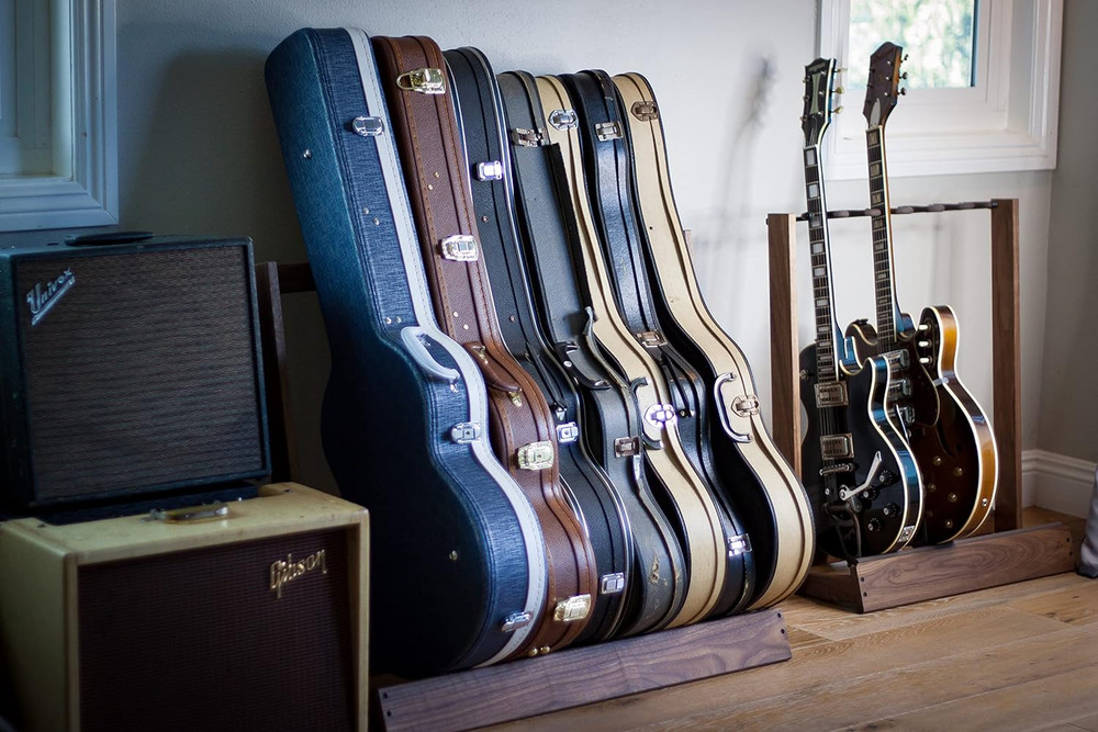CC29 Folding Hardwood Guitar Case Rack