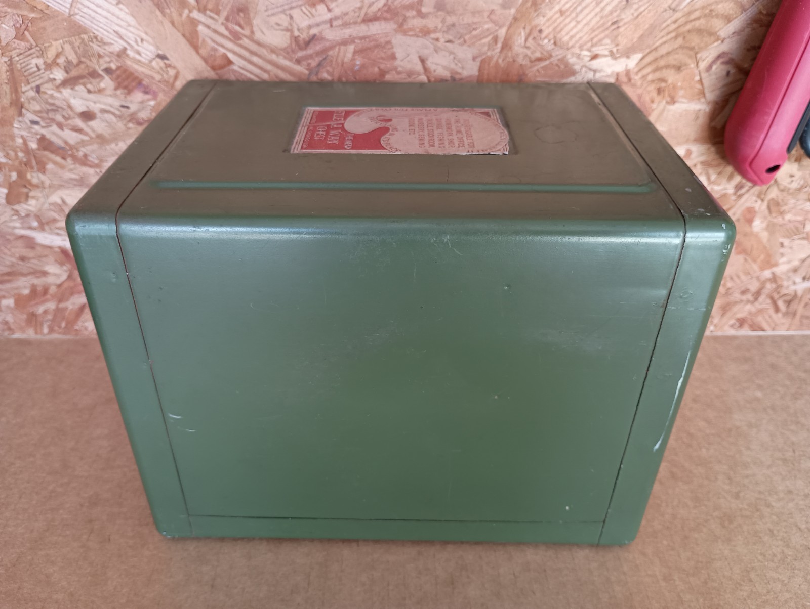 Vintage Steelmasters File-A-Way Chest Small Parts 4-Drawer Metal Cabinet