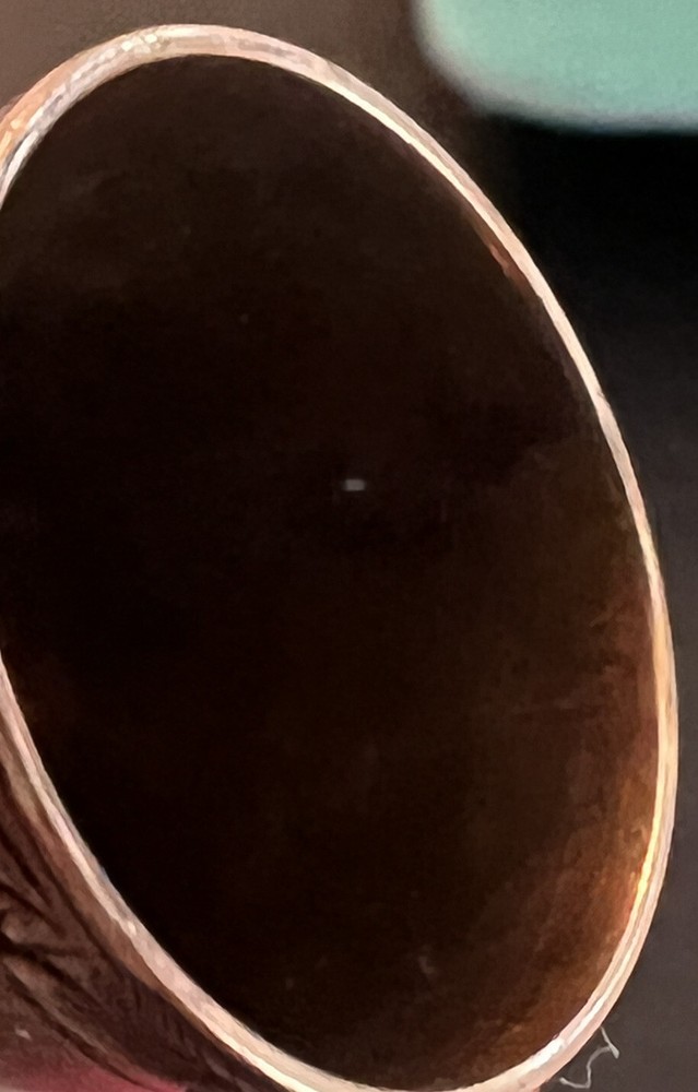 Antique 14k Rose Gold Etched Thimble