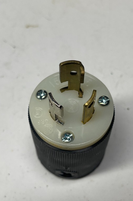 HUBBELL HBL4720C LOCKING PLUG, 15A, 125V