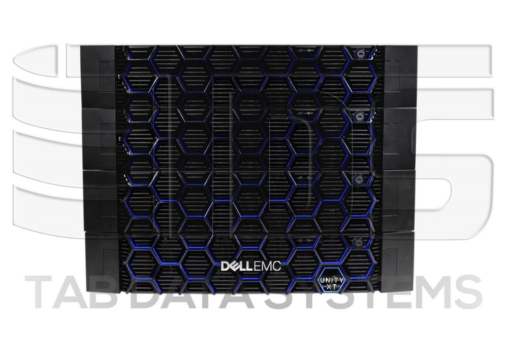 EMC Dell Unity XT 480F All-Flash Array w/ 100x 7.68TB SAS SSD, Full Accessories