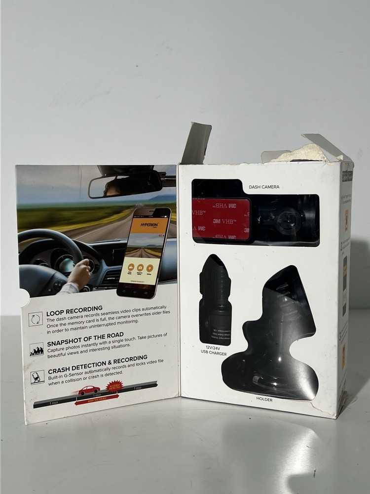 DELTRAN HYPERION  Road Snapshot Dash Camera Crash Detection Instant Capture