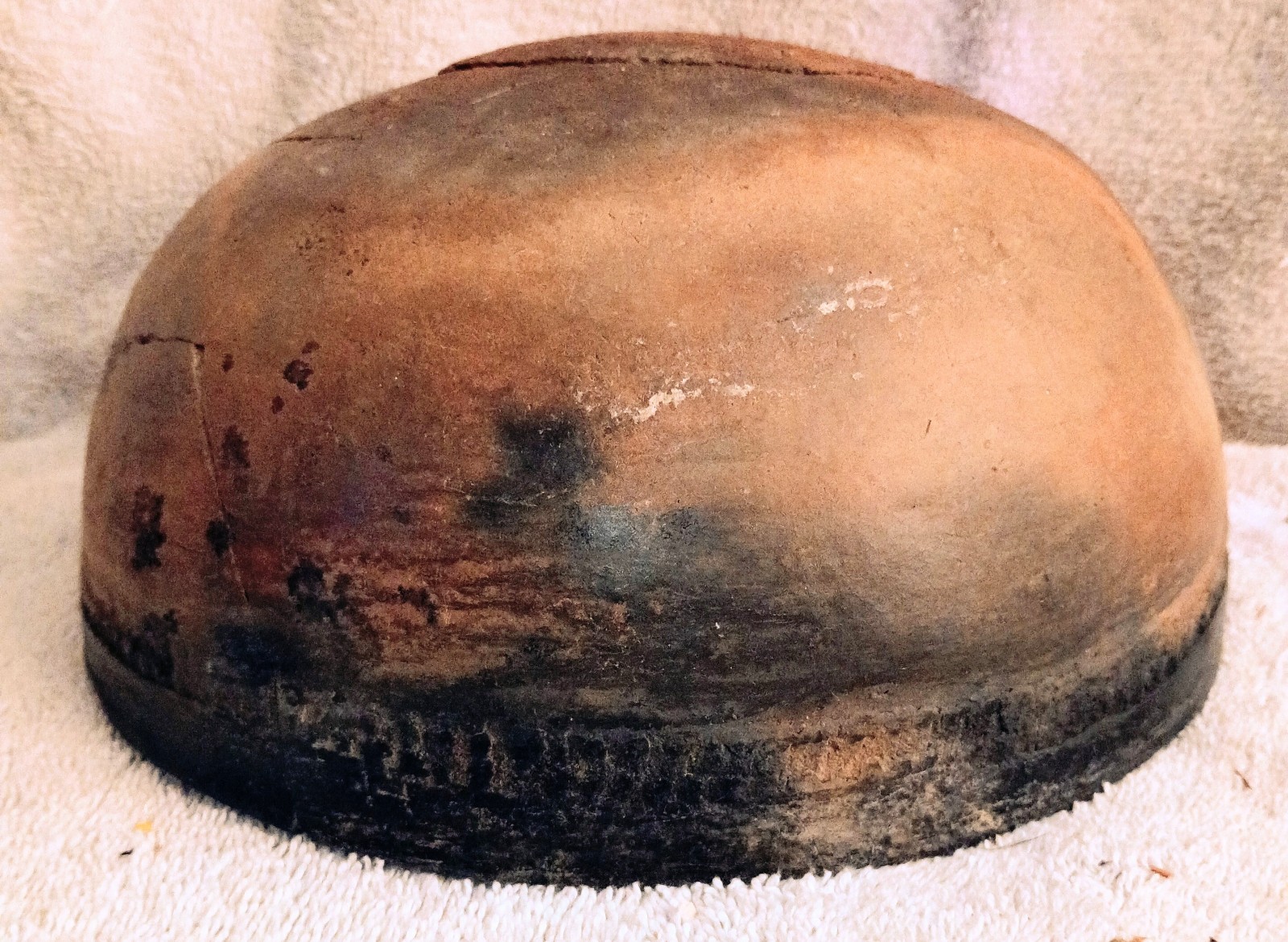 Great Antique Ancestral Pueblo Onion Skin Bowl