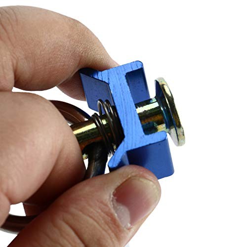 Single Stud L-Track Fitting with Round Ring 10 Pack