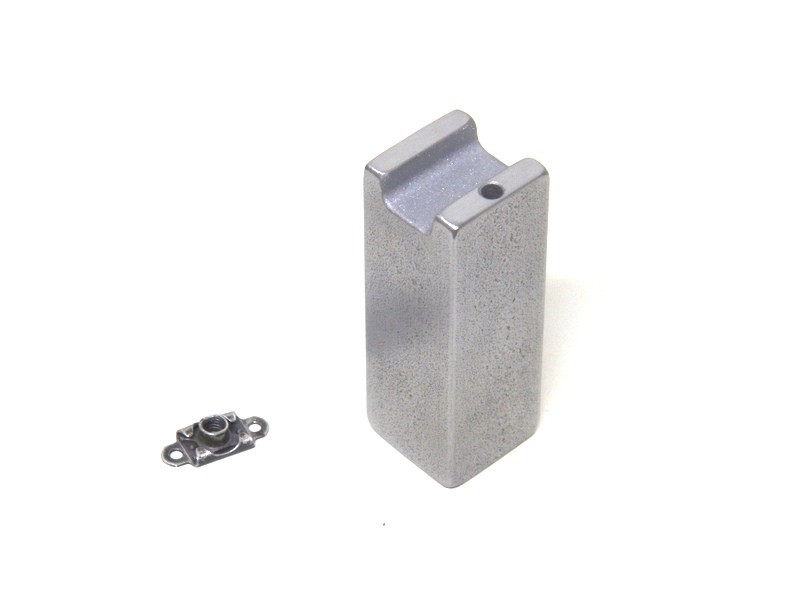 12 Oz Steel Nut Plate Bucking Bar With Hole for a Cleco - Aircraft Tool .(2-4-7)