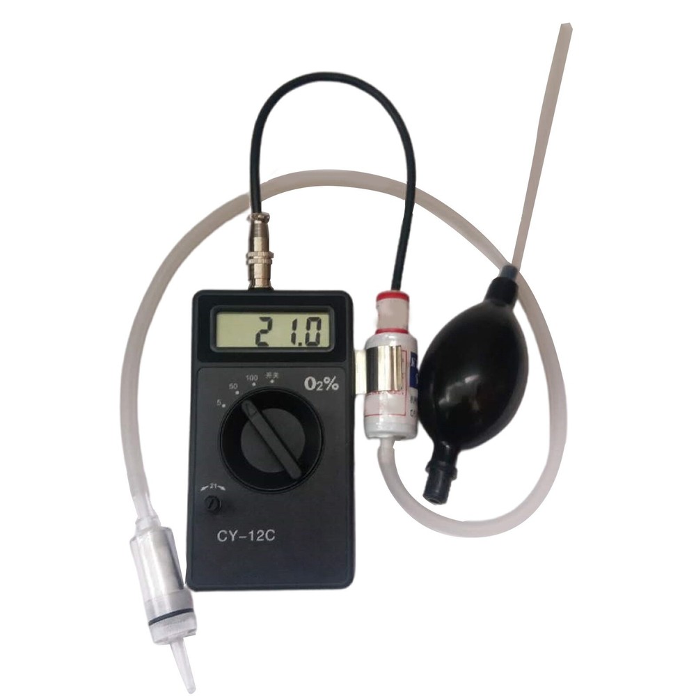 CY-12C Oxygen Concentration Tester Oxygen Purity Tester Meter Detector Analyzer