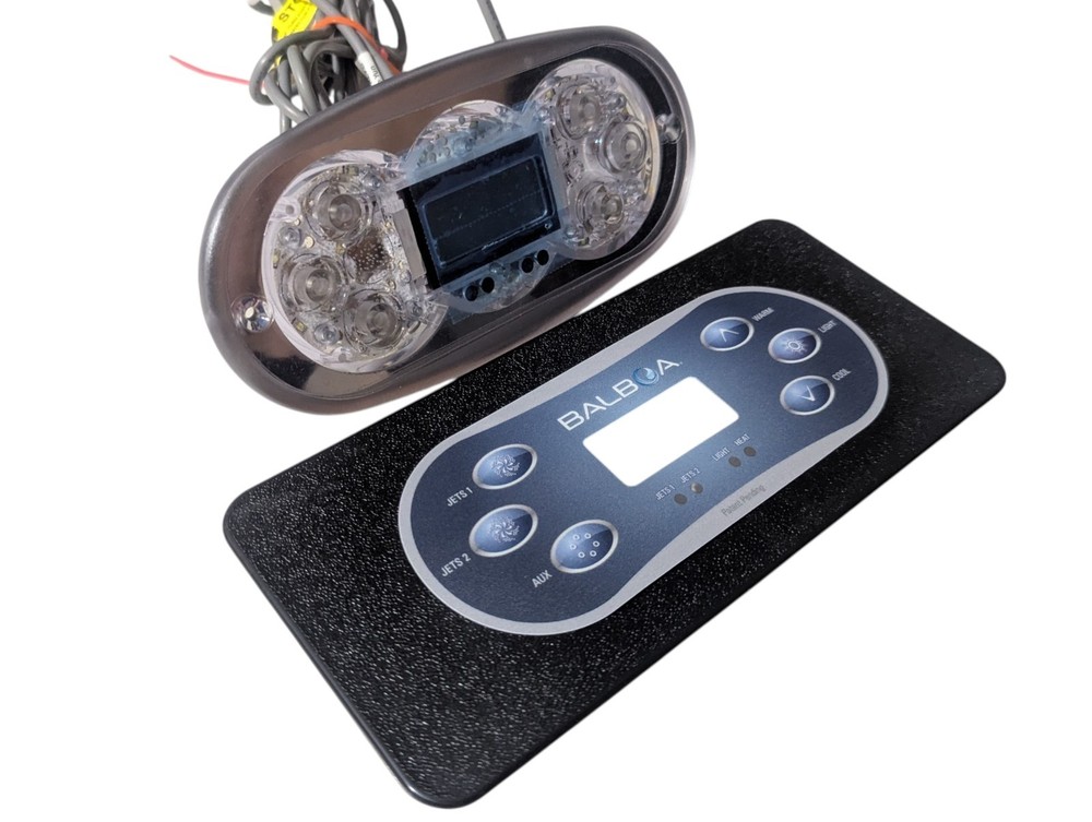 Balboa TP600 (Overlay Included) 6 Button Topside Control Panel For BP Systems