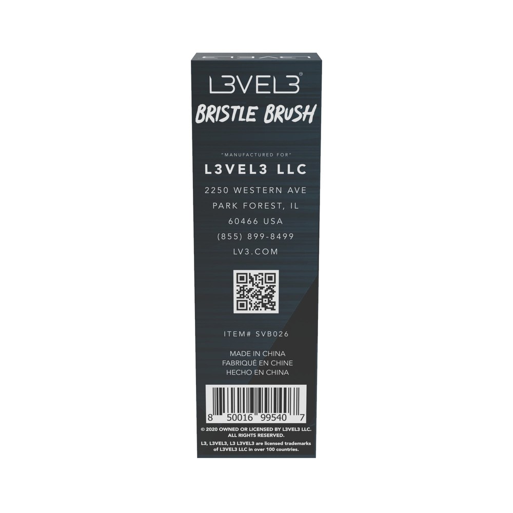 L3VEL3 Bristle Brush