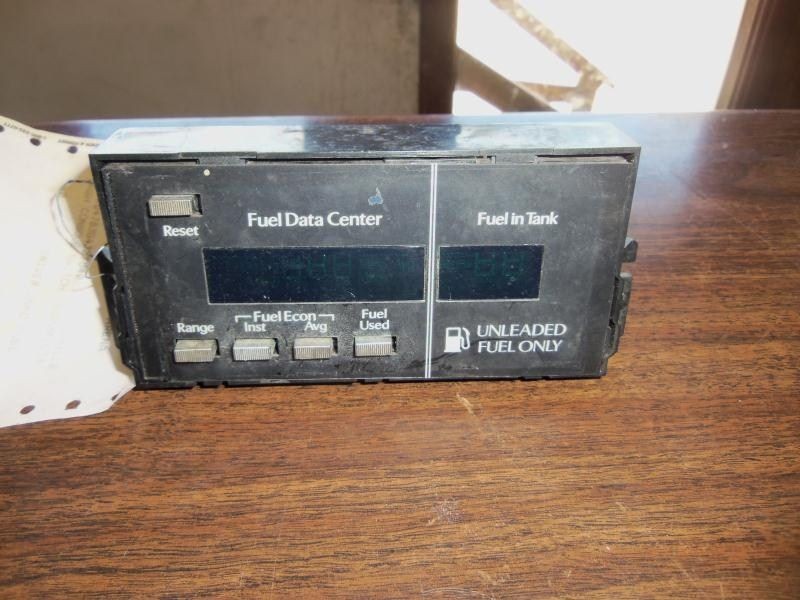 Fuel Information Center Fits 86 Deville