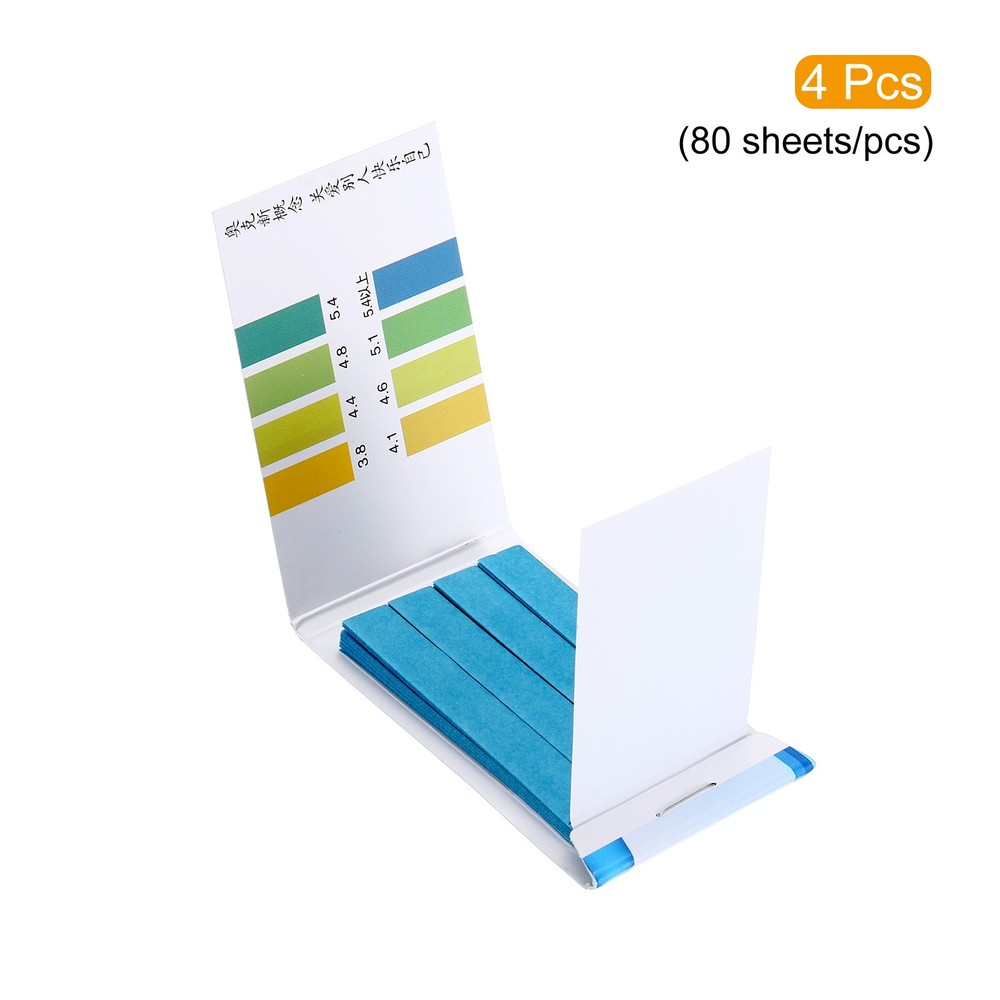 PH Test Strips 3.8-5.4pcs 80 Indicators Sunflower Maps Tester