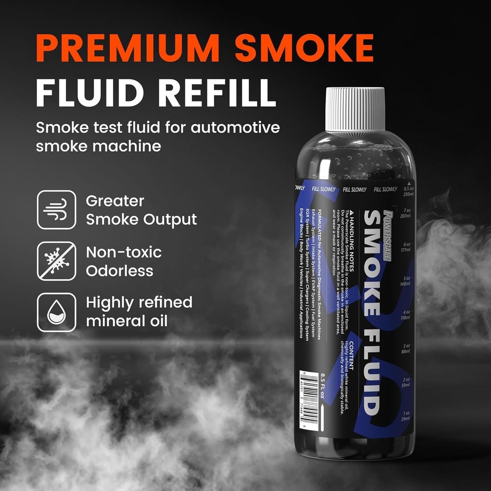 PowerScale Smoke Machine Liquid - 8.5oz(250ml) - Fluid Refill Solution...