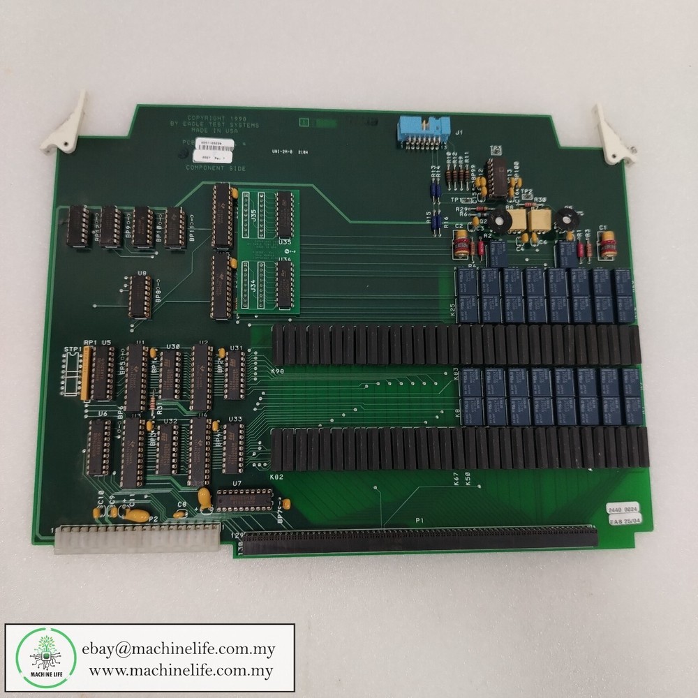 Eagle Test ASM0557 + PCB2021 Board Used In Eagle Test ETS-600D
