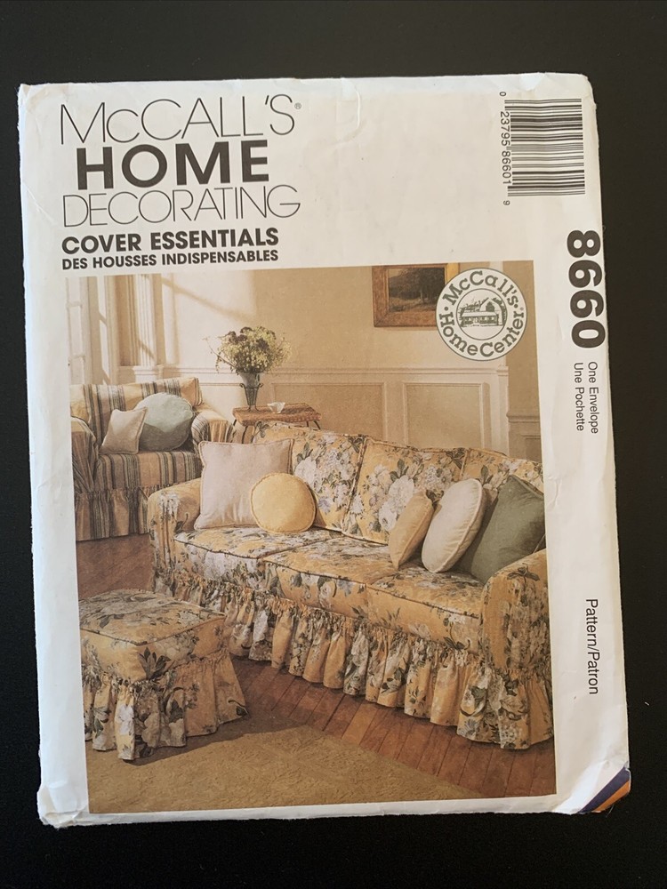 8660 McCall's Home Decorating Sewing Pattern Cover Essentials 1997 UNCUT