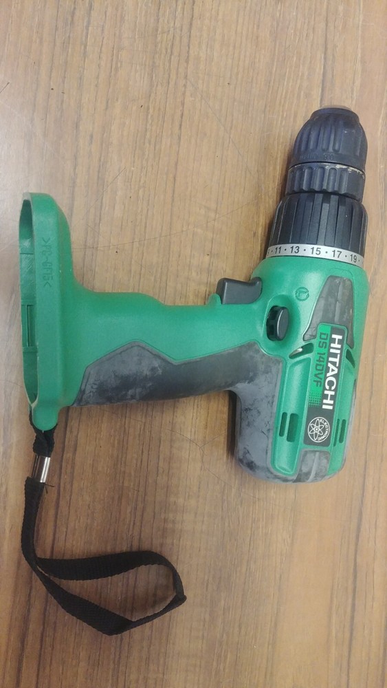 Hitachi Cordless Driver Bare Tool DS 14DVF + Worklight **