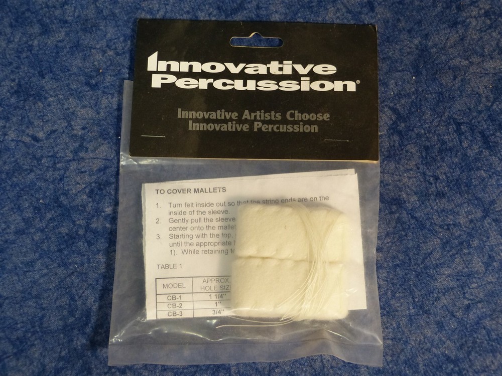 Innovative Percussion C-CT2 CT-2 DRUM MALLET REPLACEMENT COVERS