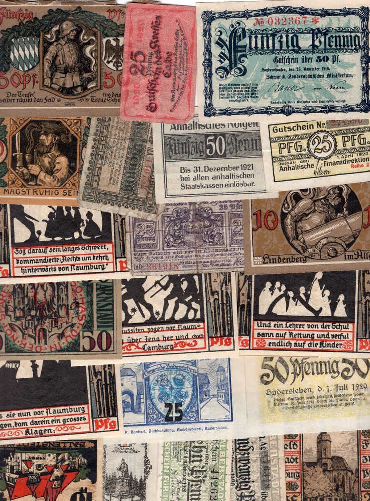 Germany. 135 Notgeld. Details Below.