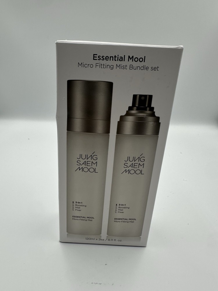 JUNG SAEM MOOL Essential Mool Micro Fitting Mist 4.05 fl oz Ea - 2 Pack Exp 2028